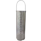 Cesta para filtro Perko de acero inoxidable 304, solo tamaño 7 para filtro de 1-1/4"