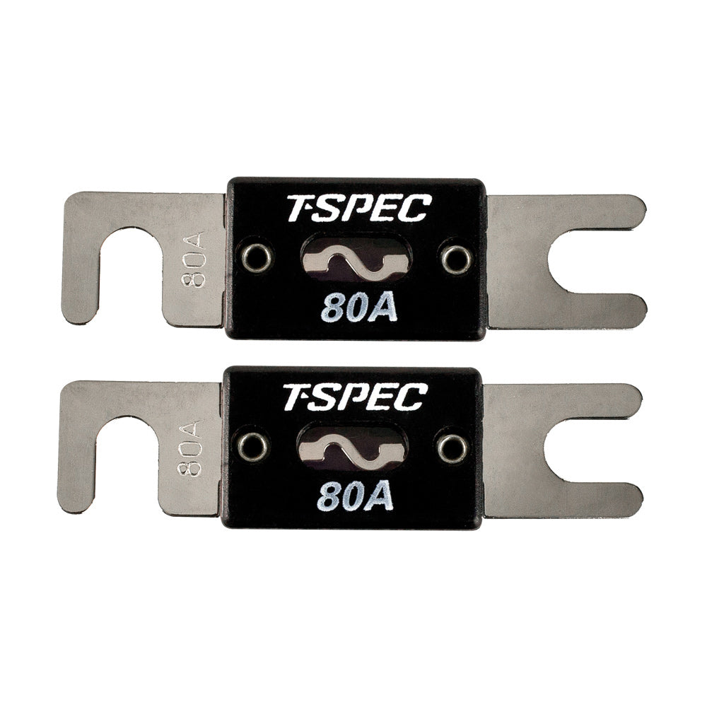 Fusible ANL T-Spec Serie V8 de 80 AMP - Paquete de 2