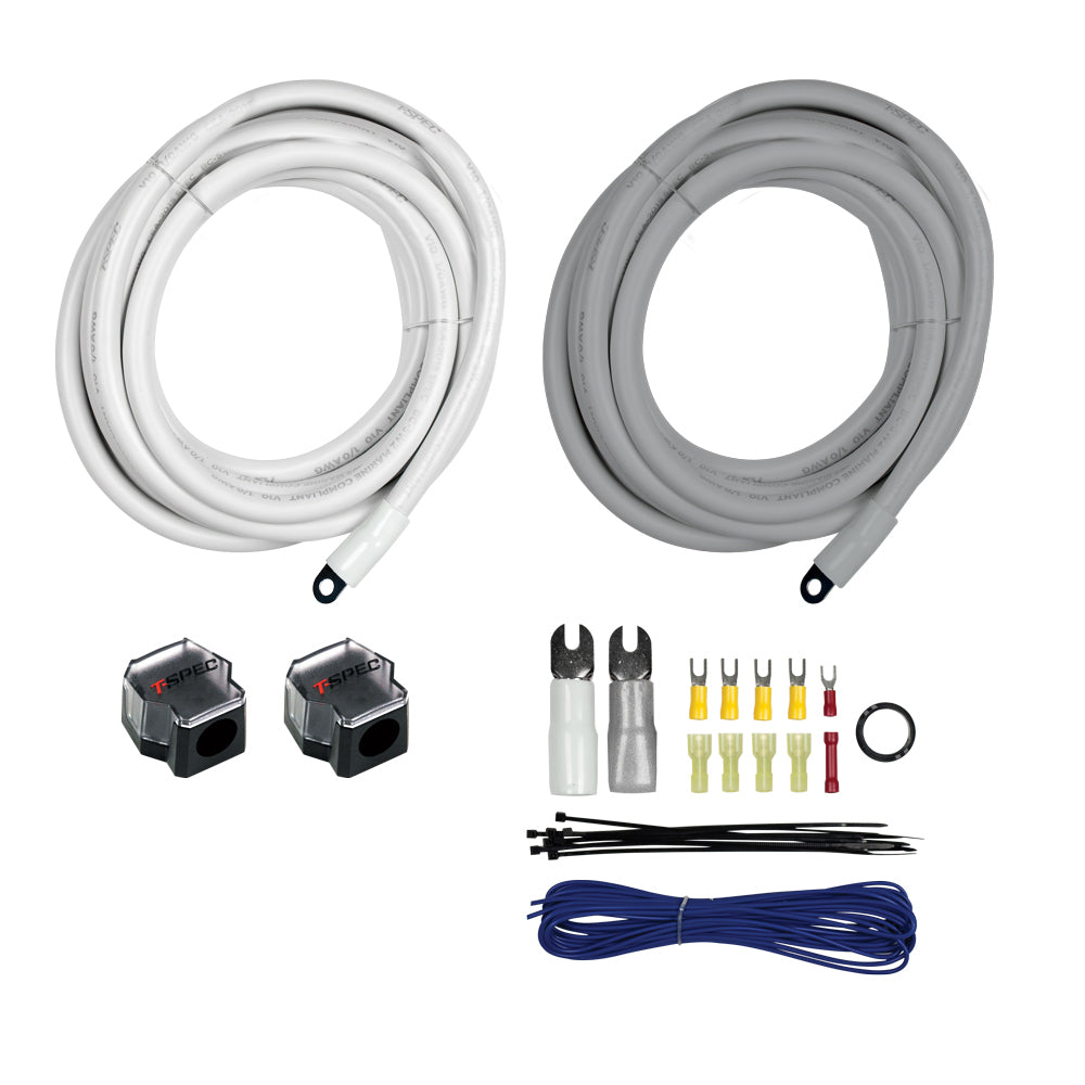 Kit T-Spec V10-D104K de adición de amplificador de calibre 4 para cable de calibre 1/0