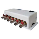 Sistema de cambio de aceite de 6 puertos GROCO con interruptor de inversión - 12V