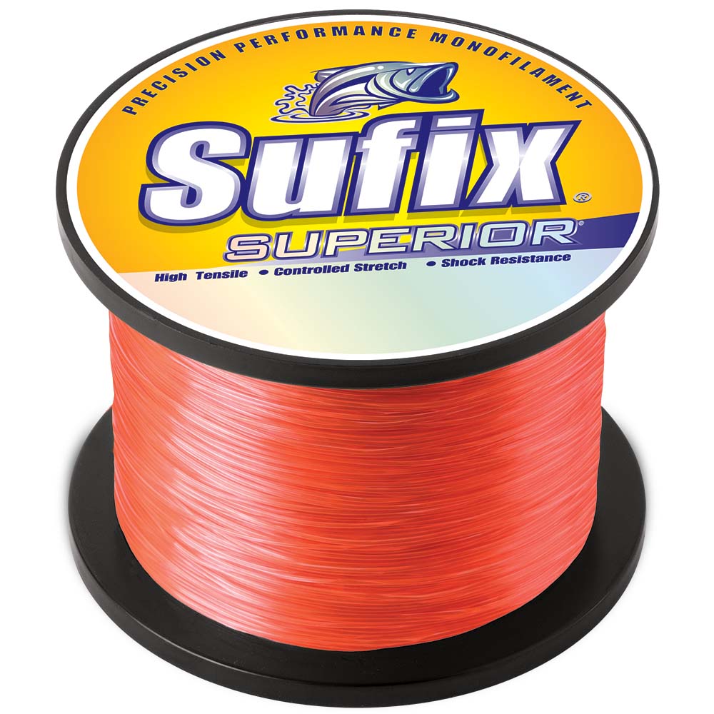 Monofilamento Sufix Superior Neon Fire - 15 lb - 840 yardas