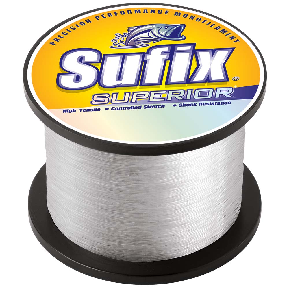 Monofilamento Sufix Superior Clear - 8 lb - 1720 yardas