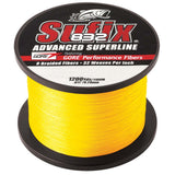 Línea trenzada Sufix 832® Advanced Superline® - 20 lb - Amarillo de alta visibilidad - 1200 yardas