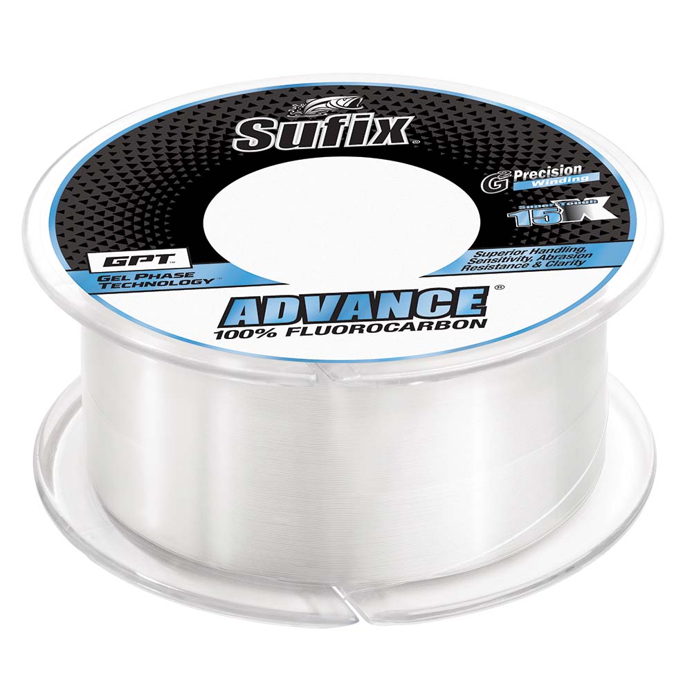 Sufix Advance® Fluorocarbon - 4 lb - Transparente - 200 yardas