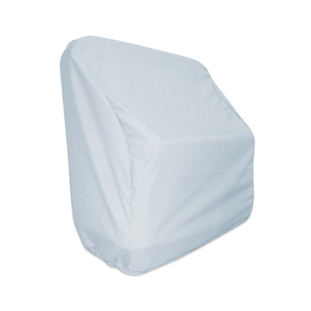 Funda de asiento reversible universal Carver Poly-Flex II - 40" Al. x 35" An. x 19" Prof. - Gris