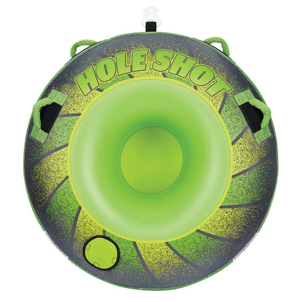 Tubo remolcable Full Throttle Hole Shot - 1 persona - Verde