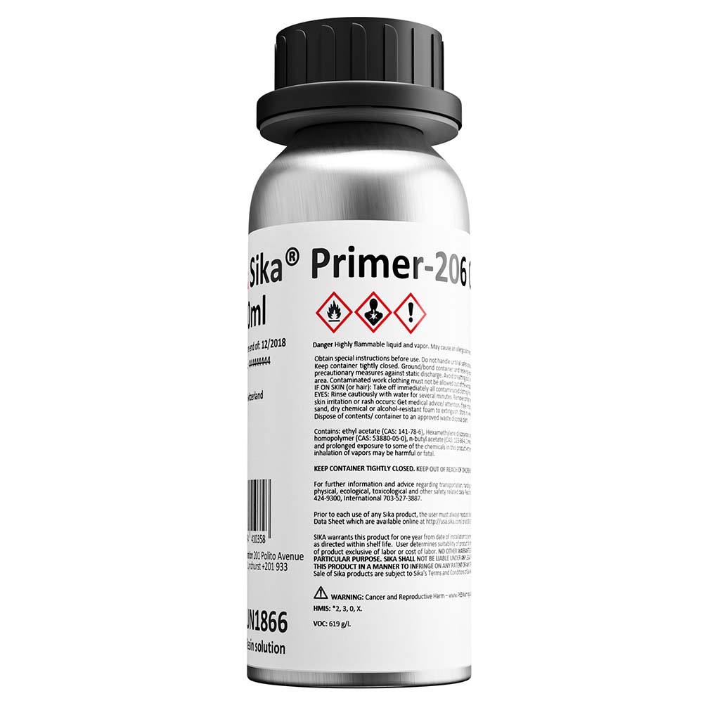 Sika Primer-206 G+P Negro Botella 250ml