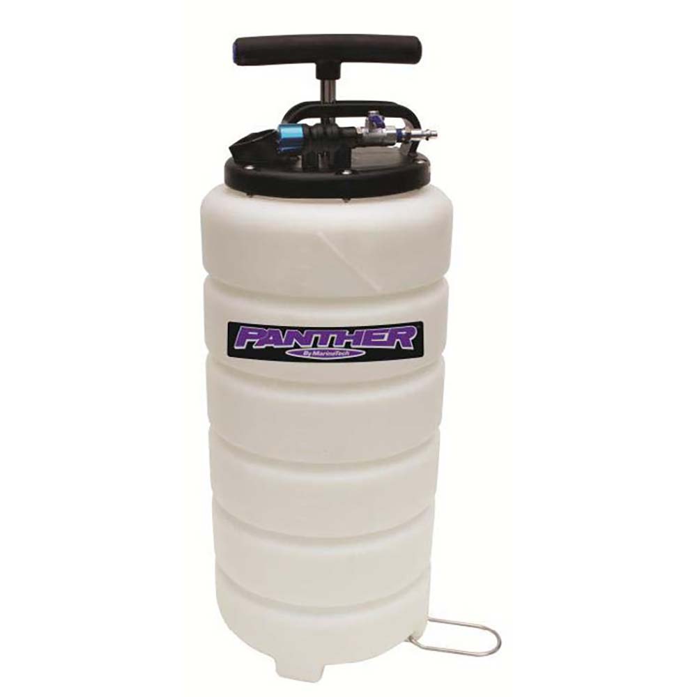 Extractor de aceite Panther de 15L de capacidad, serie Pro, con conexión neumática