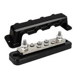 Barra colectora Victron 250A 2P con 6 tornillos y tapa