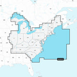 Navionics NAUS007R - Costa Este de EE. UU. - Navionics+