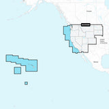 Navionics NAUS008R - Costa Oeste de EE. UU. - Navionics+