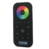Mando a distancia y funda OceanDMX de OceanLED colores 915MHz