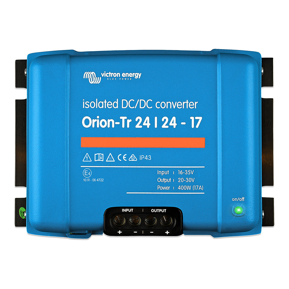 Convertidor CC-CC aislado Victron Orion-TR - de 24 VCC a 24 VCC - 400 W - 17 A