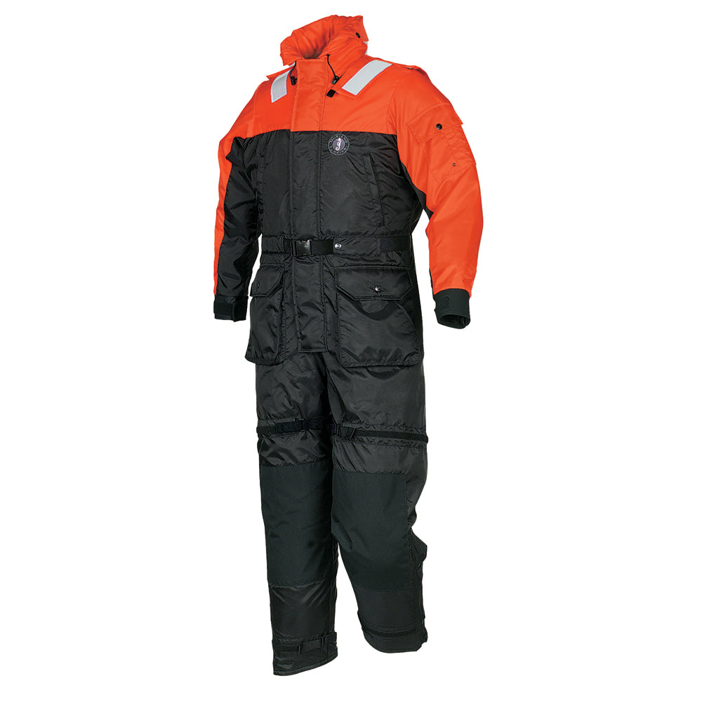 Overol y traje de trabajo antiexposición Mustang Deluxe - Naranja/Negro - Mediano