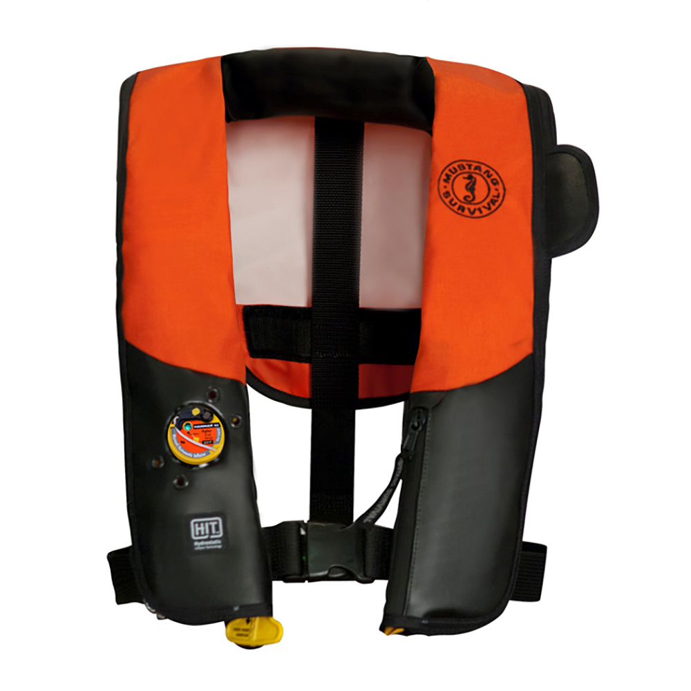 Chaleco salvavidas inflable Mustang HIT para fuerzas del orden - Naranja/Negro - Automático/Manual