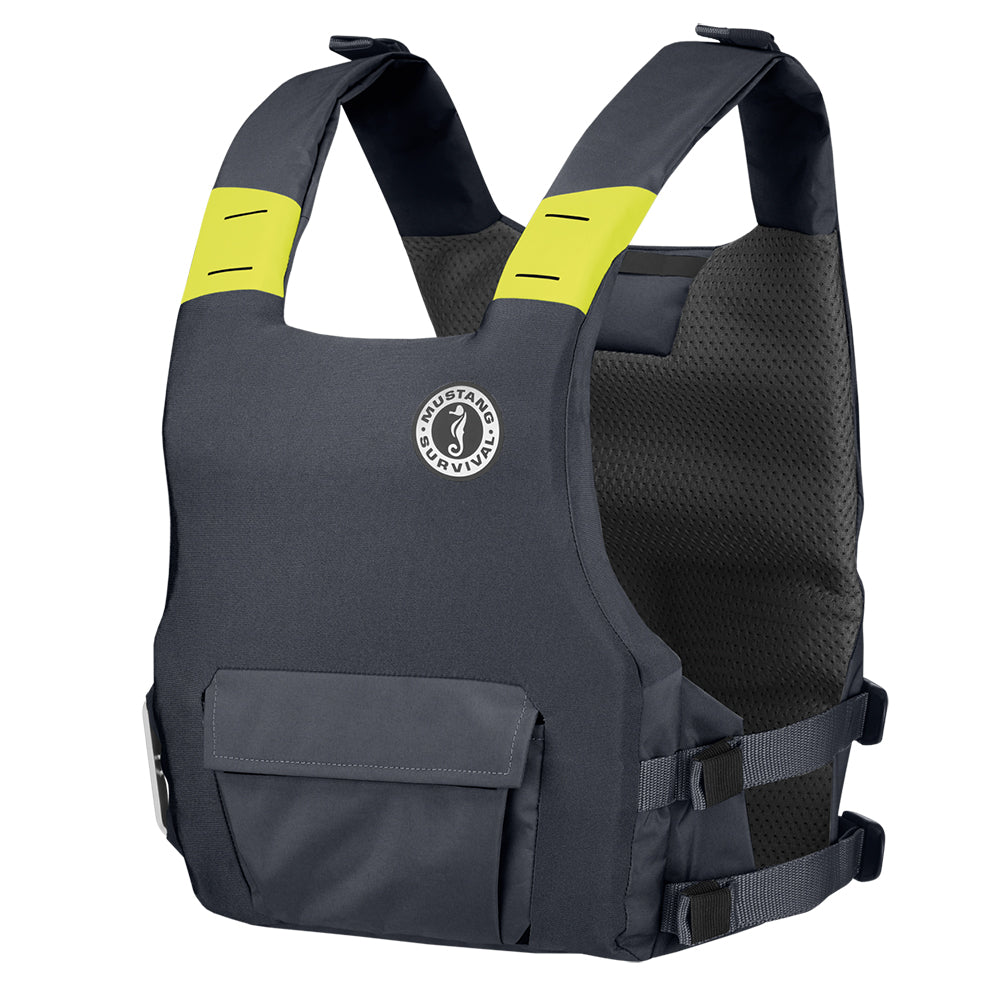 Chaleco salvavidas de flotación dual Mustang Khimera - Gris almirante - Manual