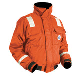 Chaqueta tipo bombardero de flotación Mustang Classic con cinta reflectante - Naranja - Pequeña