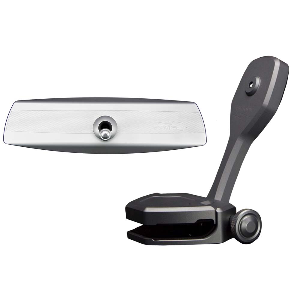 Kit de espejo y soporte PTM Watersports con espejo VR-140 Elite y ZXR-360 (gris titanio)