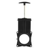 Válvula de desagüe para RV Camco de 3" con manija de plástico