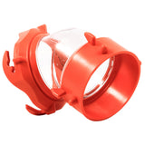 Conector giratorio de 45 grados Camco RhinoFLEX, transparente
