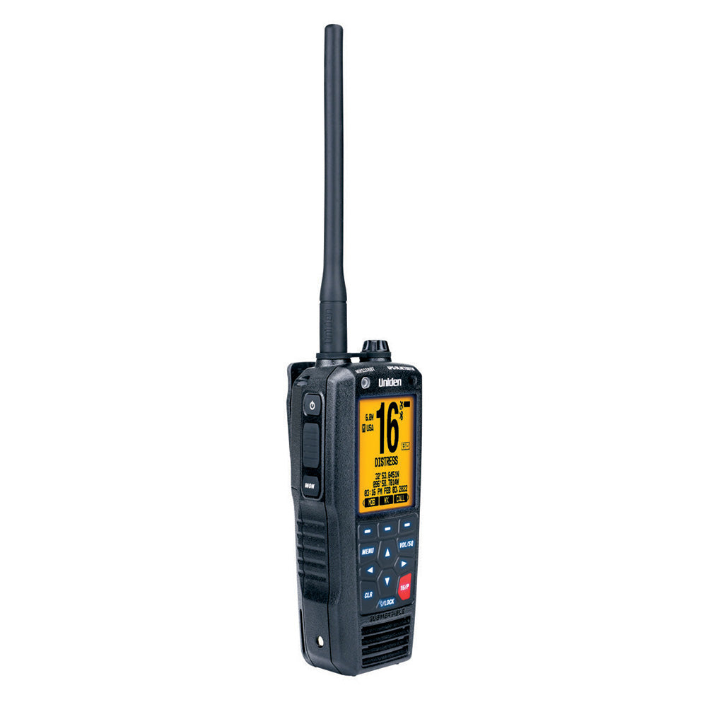 Radio marina VHF Uniden MHS338BT con GPS y Bluetooth