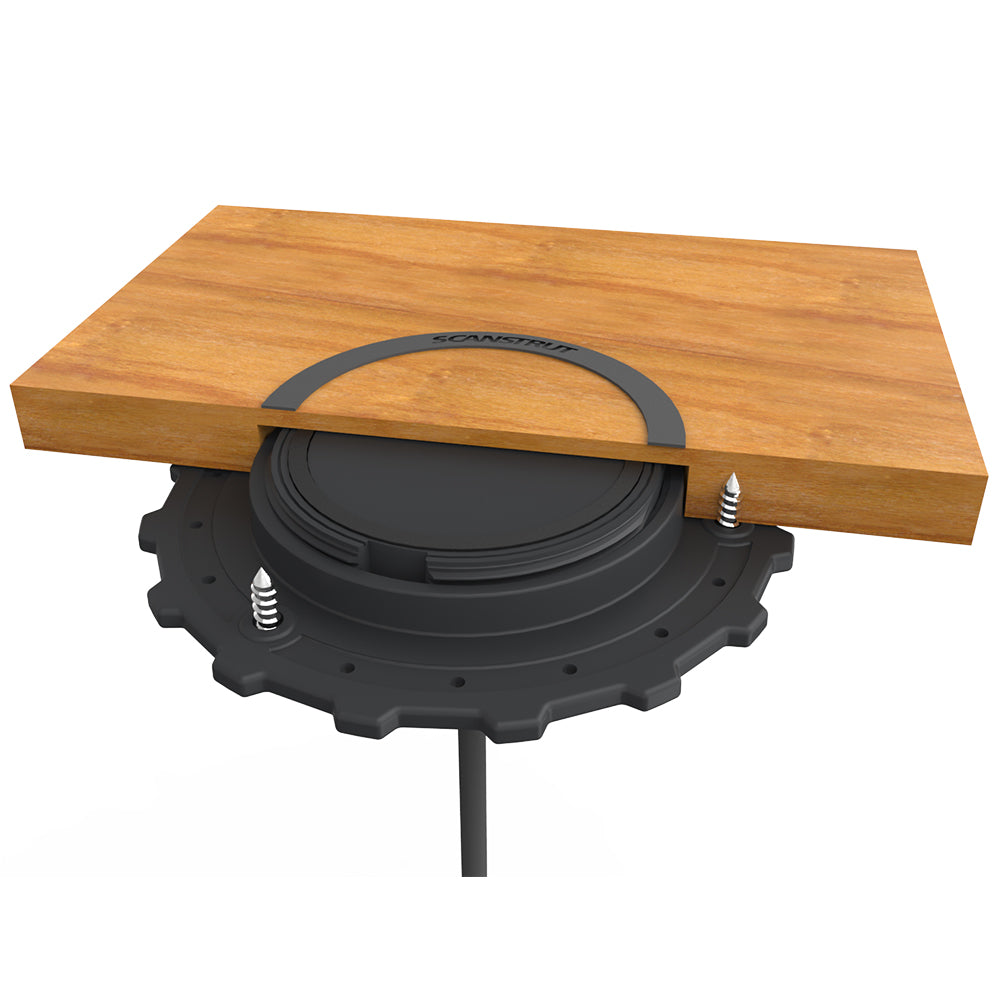 Cargador inalámbrico impermeable ROKK 10W de Scanstrut - Oculto