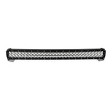 Barra de luz LED curva de doble fila Black Oak Pro Series 3.0 de 30" - Óptica combinada - Carcasa negra