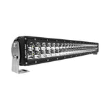 Barra de luz LED curva de doble fila Black Oak Pro Series 3.0 de 30" - Óptica combinada - Carcasa negra