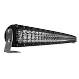 Barra de luces LED curva de doble fila de 40" Black Oak Pro Series 3.0 - Óptica combinada - Carcasa negra