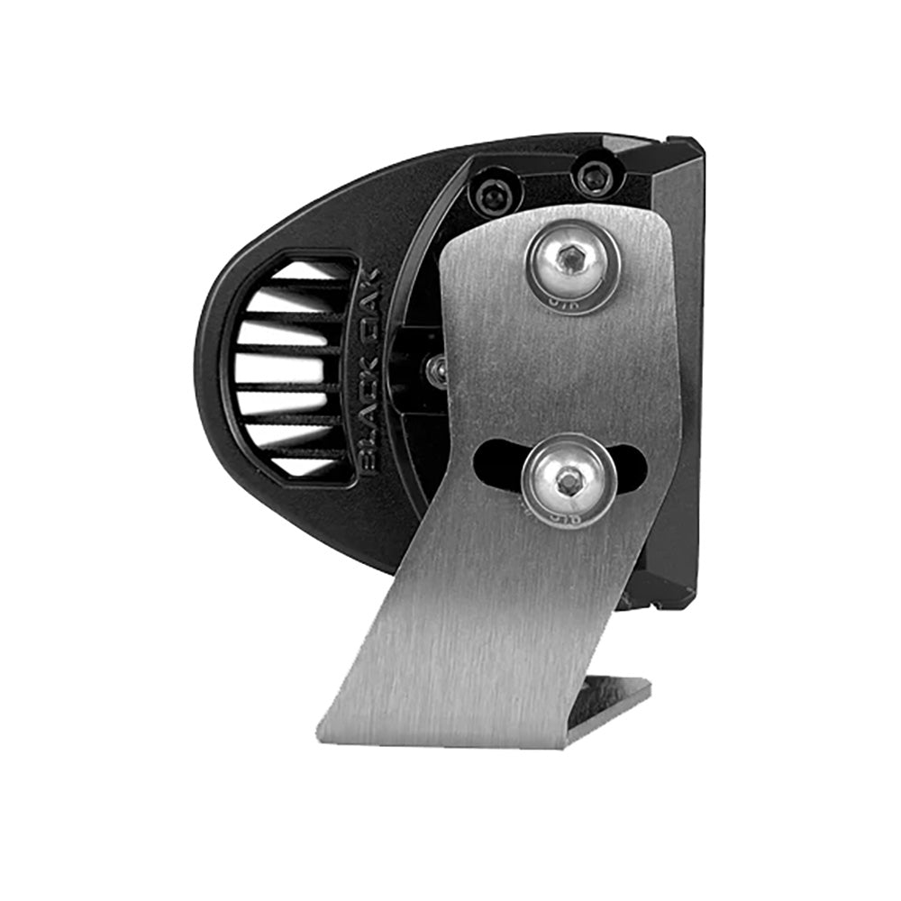 Barra de luz LED curva de doble fila serie Pro 3.0 de Black Oak, 50" - Negro