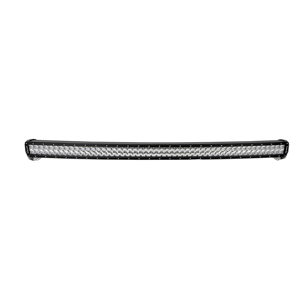 Barra de luz LED curva de doble fila serie Pro 3.0 de Black Oak, 50" - Negro