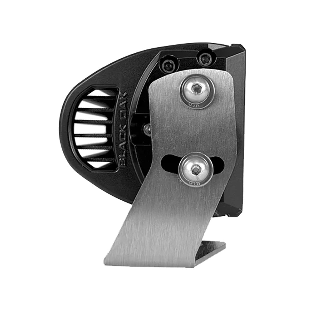 Barra de luz LED Black Oak Pro Series 3.0 de doble fila de 4" - Óptica puntual - Carcasa negra