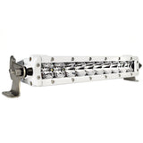 Barra de luces LED Black Oak Pro Series 3.0 de una fila de 10" - Óptica combo - Carcasa blanca