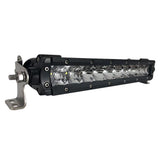 Barra de luces LED Black Oak de 10" de una sola fila - Óptica combinada - Carcasa negra - Pro Series 3.0