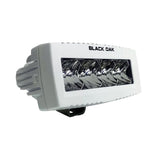Luz de expansión marina Black Oak de 4" - Óptica de inundación - Carcasa blanca - Pro Series 3.0