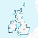 Garmin Navionics+ NSEU072R - Lagos y ríos del Reino Unido e Irlanda - Carta náutica