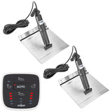 Kit de flaps de ajuste de aleación de aluminio Lectrotab XKA con control ALC-1 - 9 x 24