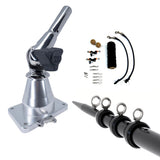 Sistema de montaje superior Tigress XD Bay Series - 15' - Tangones de aluminio Black Out Deluxe Rigging Kit