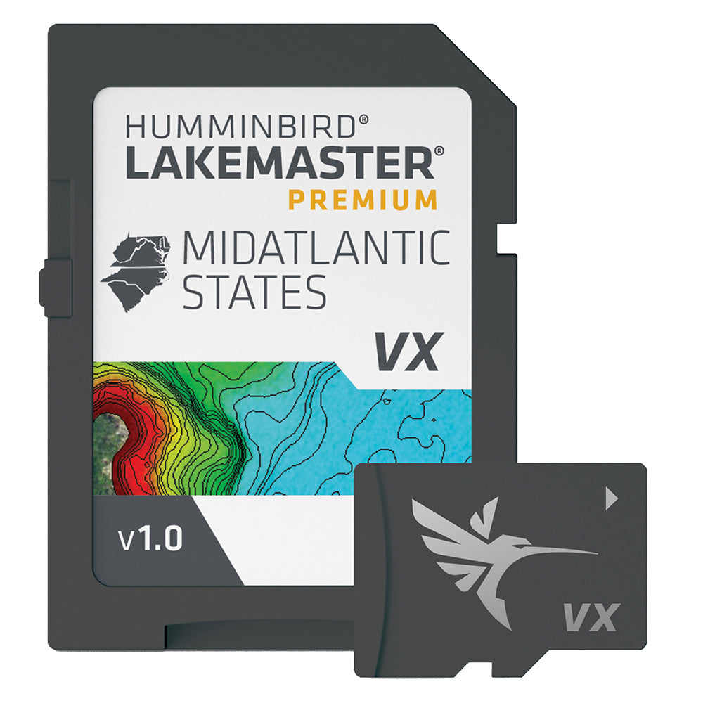 Humminbird LakeMaster® VX Premium - Estados del Atlántico Medio