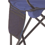 Silla plegable Coleman con enfriador - Azul