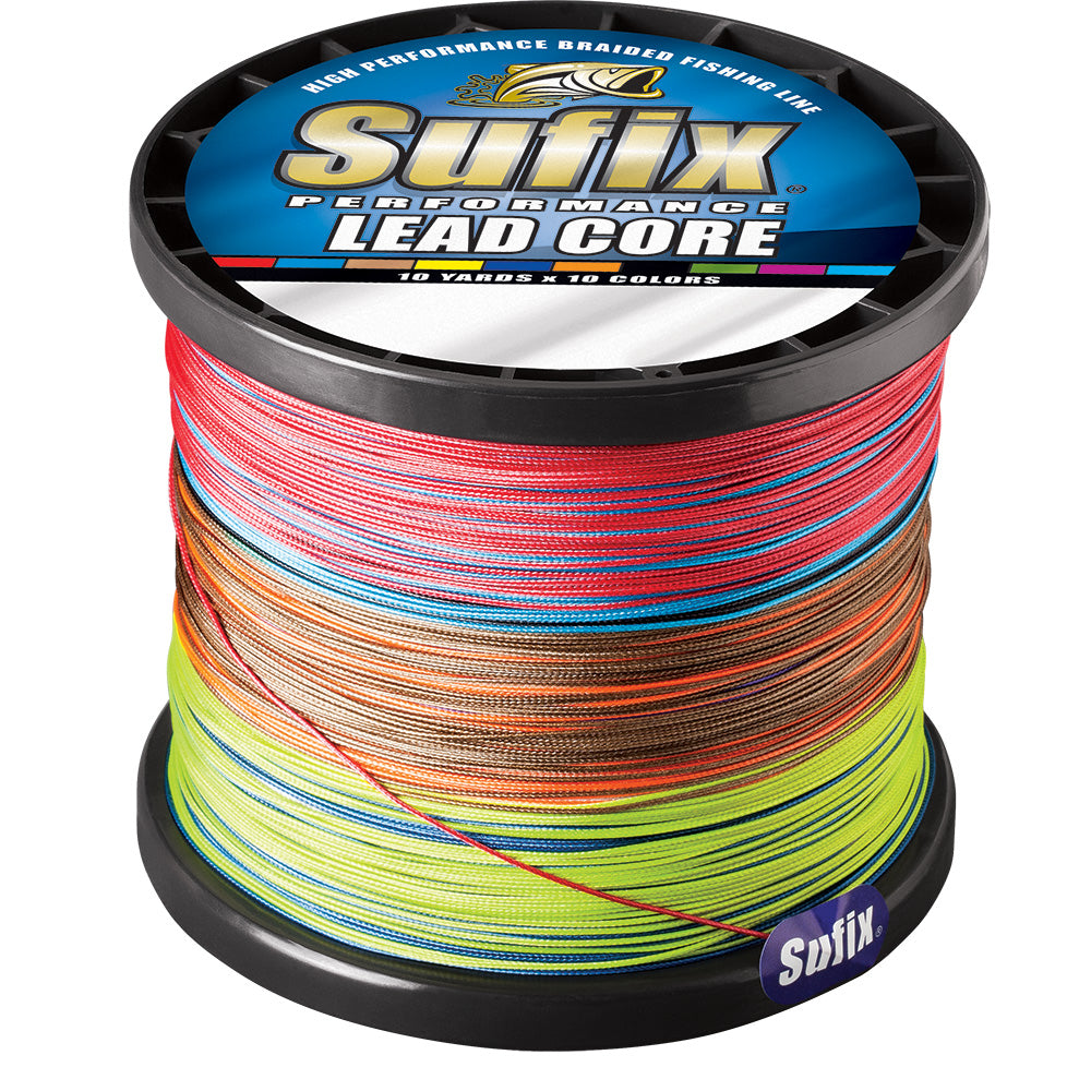 Sufix Performance Lead Core - 18 lb - 10 colores medidos - 600 yardas