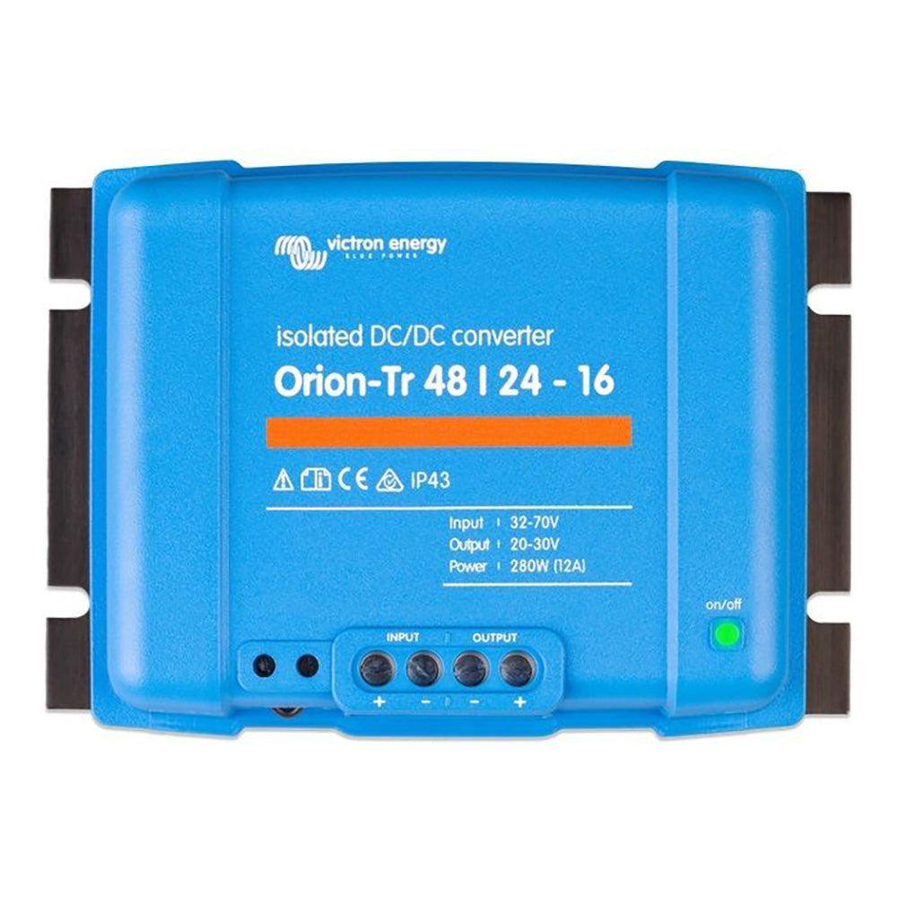 Convertidor Orion-Tr CC-CC de Victron - de 48 V CC a 24 V CC - 16 A, aislado