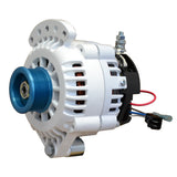 Alternador Balmar 100 AMP 12V con montaje de pivote de 1-2" de pie simple, polea J10 con toma de tierra aislada