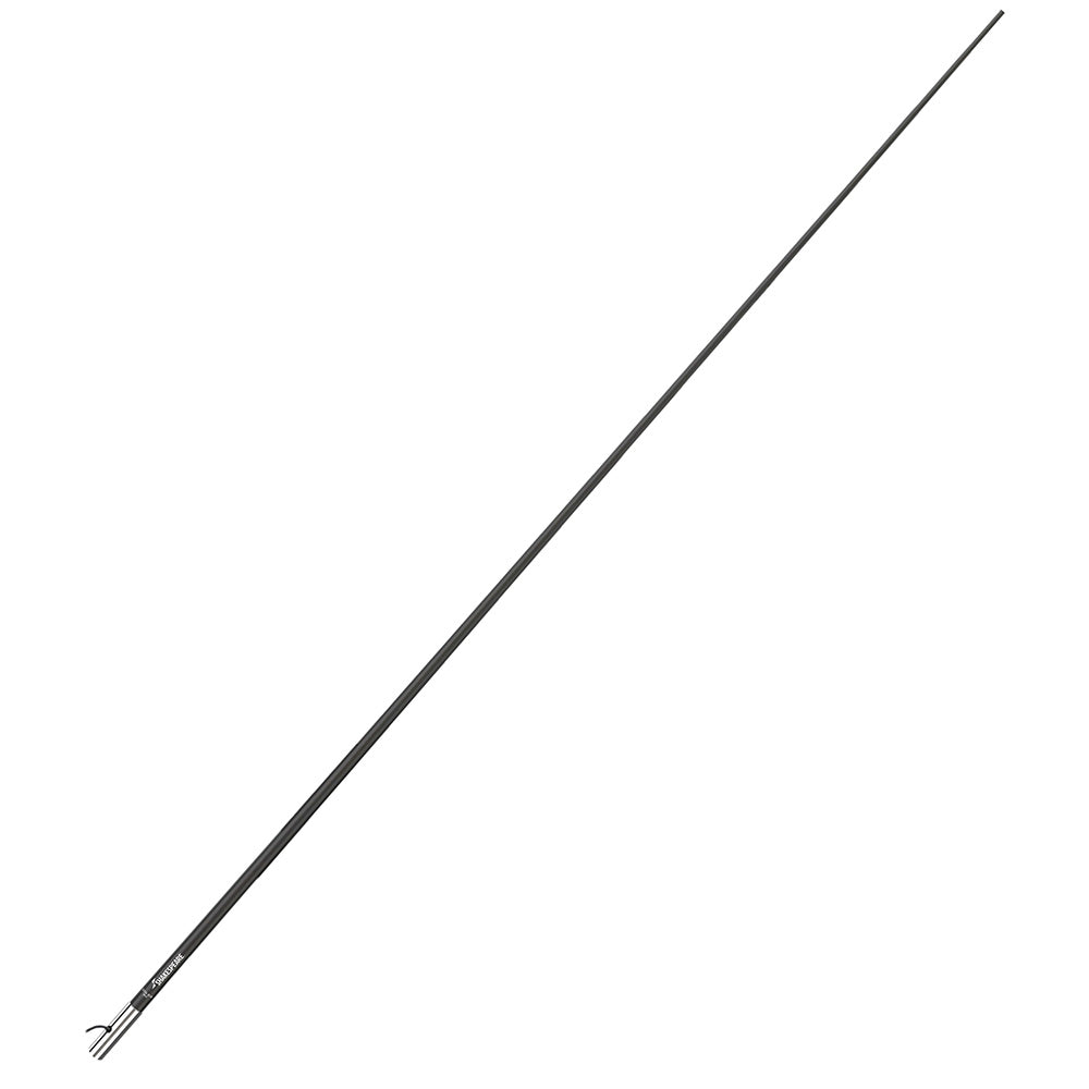 Antena VHF clásica Shakespeare 5104 de 4 pies con cable RG-58 de 15 pies - Negra