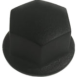 Tuerca de rueda negra Uflex M12