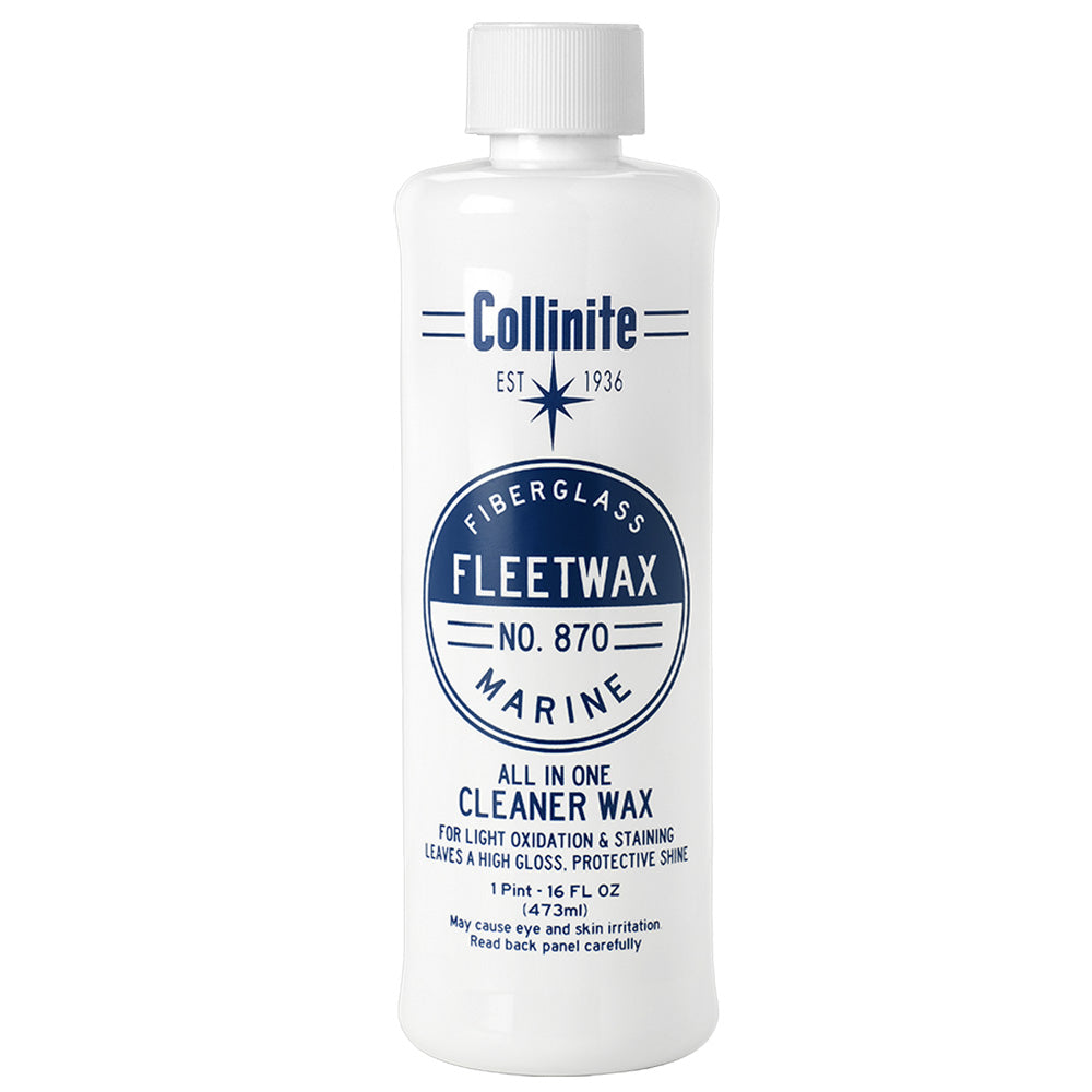 Collinite 870 Marine Cera para Fibra de Vidrio Fleetwax - 16oz