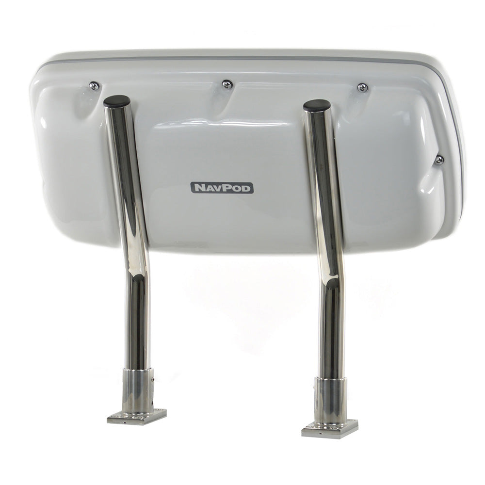 Sistema NavPod SystemPod precortado para Garmin GPSMAP® 1242 y 1222xsv con 2 orificios para protector de gran angular de 9.5"
