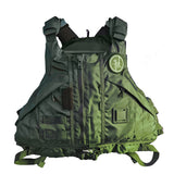 Chaleco salvavidas First Watch AV-1000 estilo kayak - Verde - M/L
