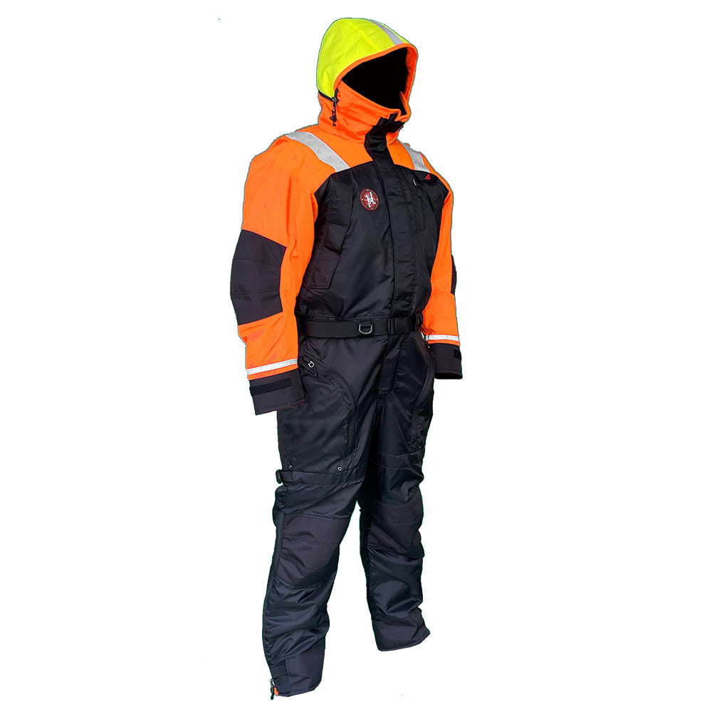 Traje de inmersión First Watch de alta visibilidad - Naranja/Negro - Grande