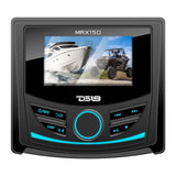 Unidad principal marina y para deportes motorizados DS18 MRX150 de 2 zonas con pantalla TFT a color de 3" y Bluetooth - 4 x 40W
